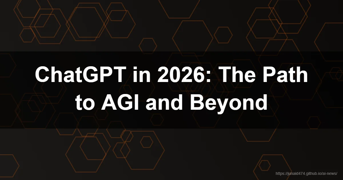 ChatGPT in 2026: The Path to AGI and Beyond
