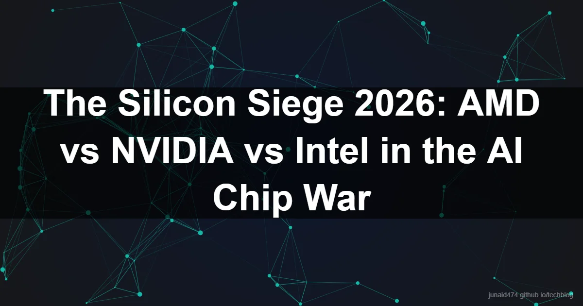 The Silicon Siege 2026: AMD vs NVIDIA vs Intel in the AI Chip War