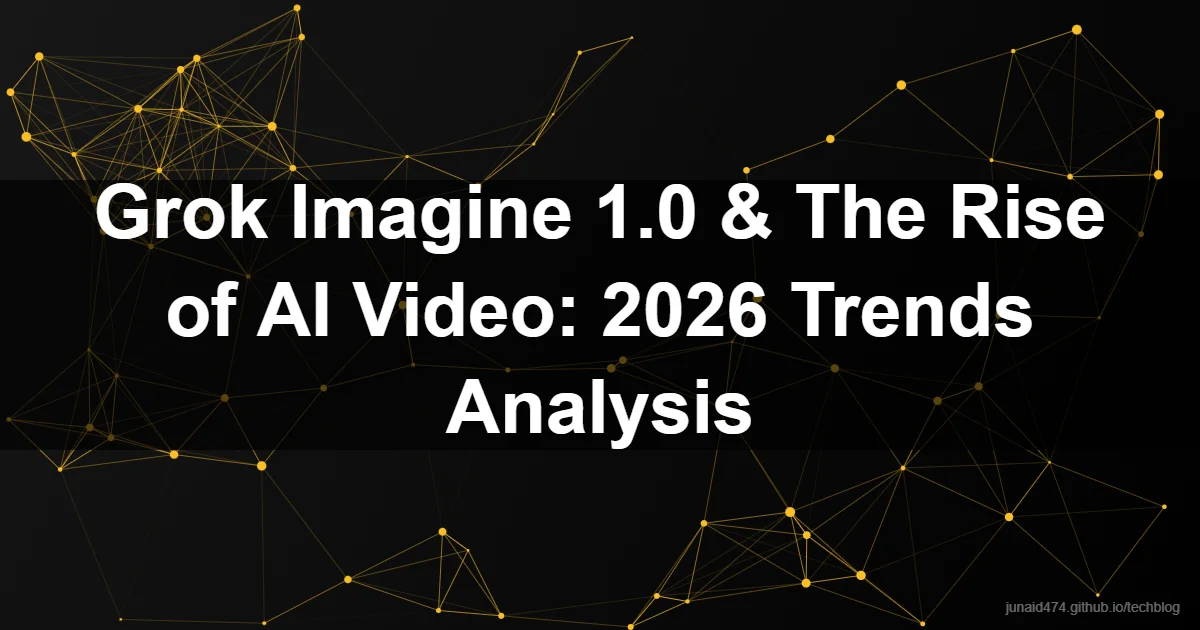 Read next: Grok Imagine 1.0 & The Rise of AI Video: 2026 Trends Analysis