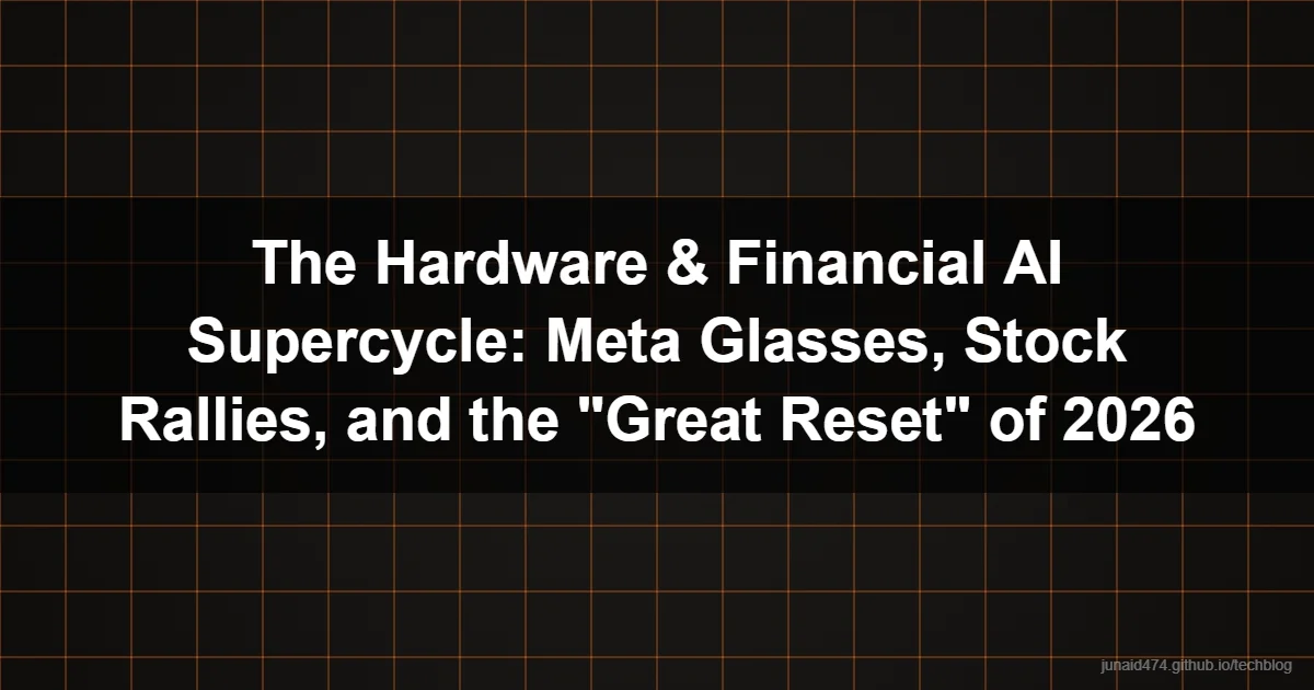 The Hardware & Financial AI Supercycle: Meta Glasses, Stock Rallies, and the 